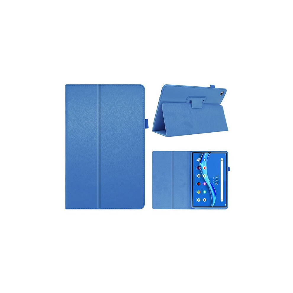 Compatible With Lenovo Tab M10 Fhd Plus Litchi Leather Case - Baby Blue 9395123757186