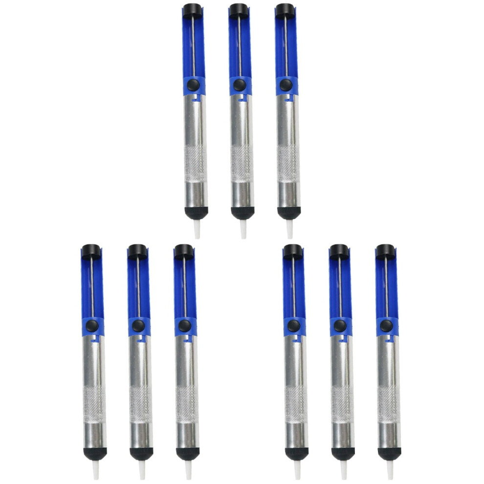 9 Pcs Solder Sucker Desoldering Vacuum Pump Solder Suction Tool Strong Tin Extractor 9395123757773