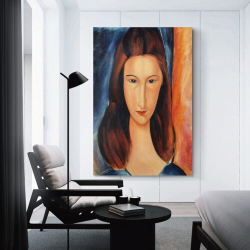 Πίνακας με Εκτύπωση Amedeo Modigliani (7) Αφίσα Αισθητικής Δωματίου Εκτύπωση Τέχνης 2