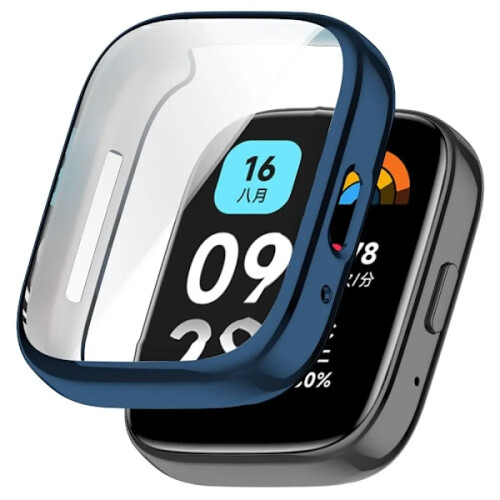 Θήκη προστασίας οθόνης TPU για Redmi Watch3Active, Πλήρης κάλυψη, συμβατή με Xiaomi Redmi Watch3Active, 2