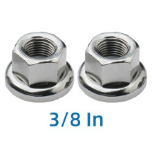 DAMIFU2PCS παξιμάδι ποδηλάτου για πλήρωμα βίδα ποδηλάτου M9M10 3/8 παξιμάδι για πλήμνη