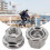 DAMIFU2PCS παξιμάδι ποδηλάτου για πλήρωμα βίδα ποδηλάτου M9M10 3/8 παξιμάδι για πλήμνη 2