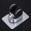 Handheld Shower Head Holder Adjustable 45 Chrome Wall Mount NoDrill Self Adhesive Bracket 2