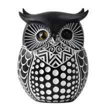 Statue de hibou pour la décoration intérieure, compatible avec les styles bohème et moderne, décoration d'étagère pour chambre, salon, bureau,
