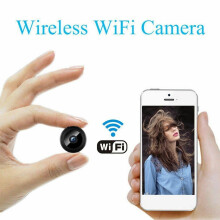 Cheers.US Night Vision 1080P Mini Surveillance Camera, Black