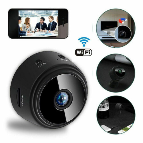 Cheers.US Night Vision 1080P Mini Surveillance Camera, Black 2