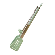 Siliconen voedselclip met roestvrijstalen frame, compatibel met Gn2, Clear3-draads clip voor bakken, brood, barbecueën – Opruiming