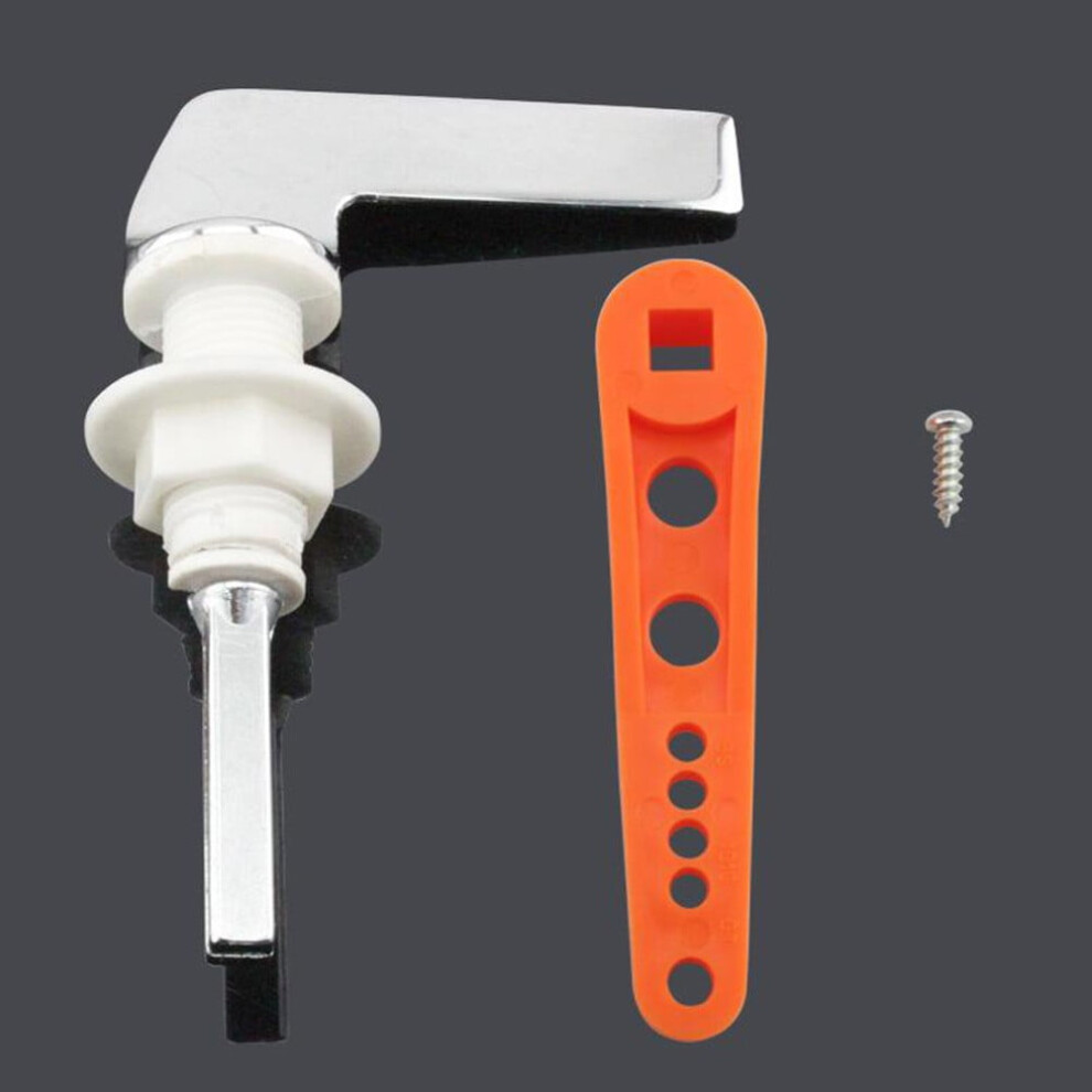 Flush Tank Cistern Metal Lever- Zinc Alloy Plated Toilet Wc Cistern Handle 9110895204931