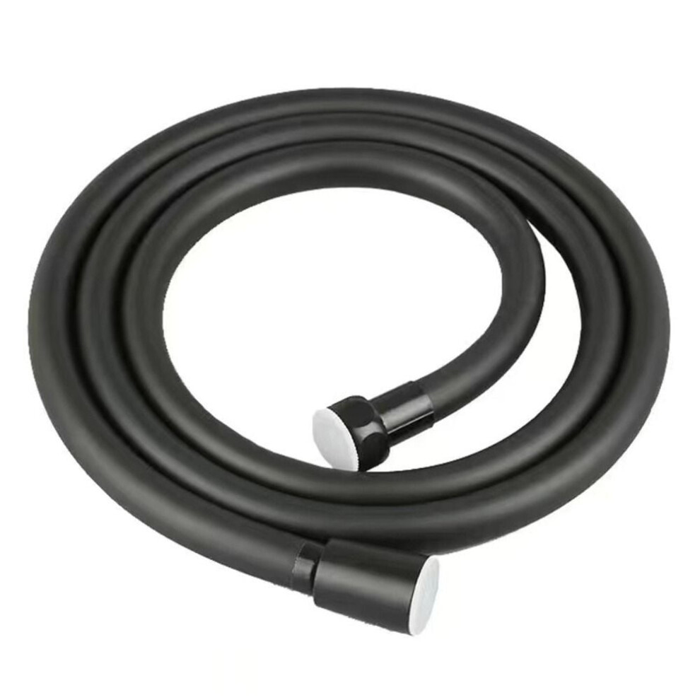 High Pressure Universal Interface Bidet Pipe Explosion-Proof Water Tube Pvc Handheld Shower Head Hose Pvc Black-1.5M 9110895204979