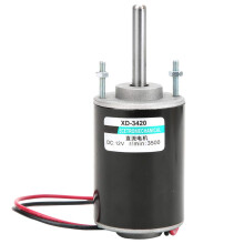 DC Motor 24V Speed Ball Bearing Low Noise Long Lifespan for Cotton Candy Machine and Bench