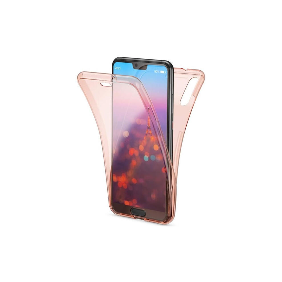 Compatible With Huawei P30 Lite | 360 Tpu Silicone Case | Full Coverage Protection Pink 9071309701876