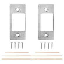 Large Hole Strike Plate Fix Deadbolt Misalignment Deadbolt Restorer Strike Plate