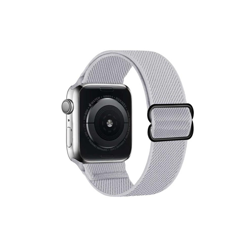 Compatible With Apple Watchwith Apple Watch 38/40/41 Bracelet Nylon Light Grey 9071309702361