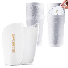 Aqyh Football Shin Guards 1 Pair - Soft Padded, Shock Absorption with Socks Sleeve - for Kids, Youth, Adults - Prevent Injuries - Soccer Calf