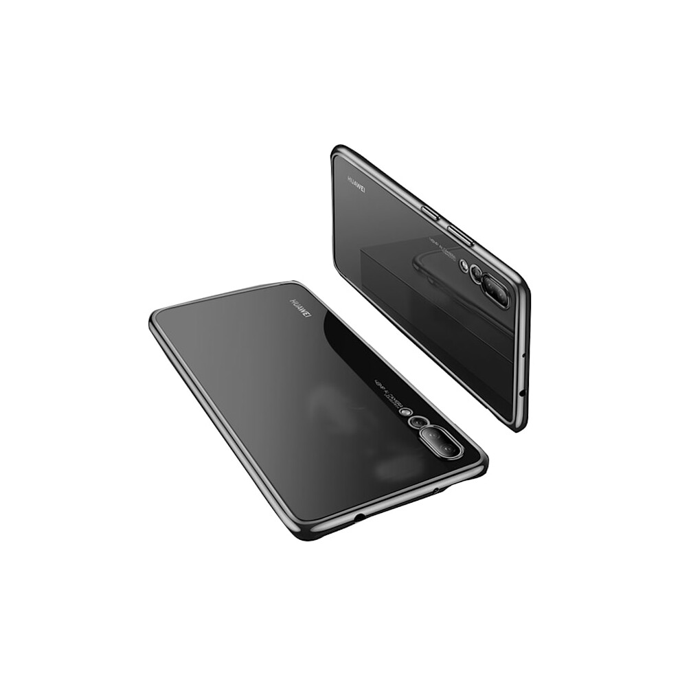 Compatible With Huawei P20 Pro - Powerful Protective Silicone Case Black 9071309702422