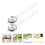 2Pcs Stainless Steel Yolk Separators Practical Egg White Separators Egg Sieves 4