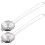 2Pcs Stainless Steel Yolk Separators Practical Egg White Separators Egg Sieves 5