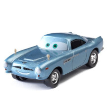 Disney Pixar Cars Saetta McQueen Modellino in metallo a retrocarica 1:55 Veicolo giocattolo Jackson Storm in metallo pressofuso Regalo di compleanno
