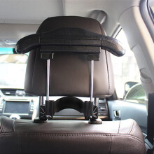 Cintre de voiture pour vĂŞtements, support de cintre, fixation grise 16 x 4 cm