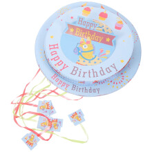 Mini piñata à ficelle pour fête d'anniversaire, lanterne, boîte cadeau, bonbons, fournitures de Mardi Gras, bébé, papier