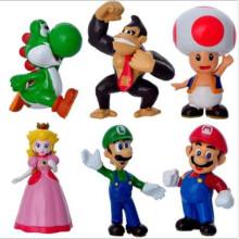 Coffret de 6 figurines Super Mario - Idée cadeau de Noël