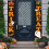 Luxtrada Διακόσμηση Εξωτερικού Χώρου για Halloween - Πινακίδα Καλωσορίσματος, Πανό με 2