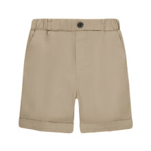Short d'uniforme scolaire pour petit garçon FAMTKT, coupe droite, couleur unie, kaki, idéal pour l'école (11-12 ans).