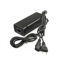 Τροφοδοτικό AC με καλώδιο φόρτισης για XBOX360slim hostΦορτιστής γενικής χρήσης 100-240V