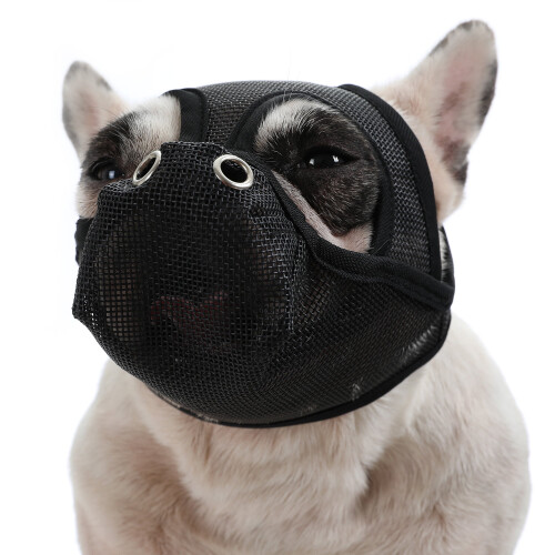 Mesh Muzzle,Breathable Mesh Snout Muzzle Breathable Mesh Solinder Siuke Yaliya Medium 1