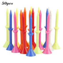 50pcs Golf Tees Plastic 3.25 Inch Long Golf Tees Unbreakable Colored Golf Tees. G8B3