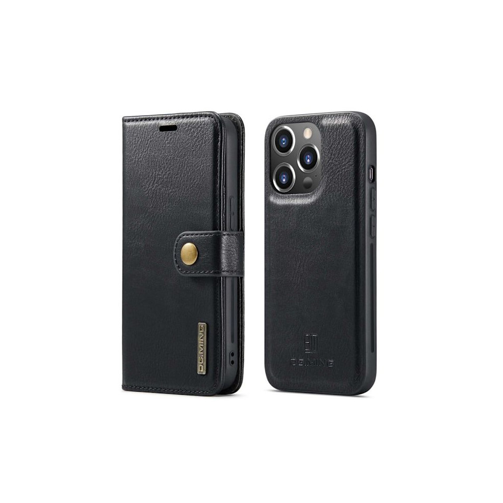 Dg Ming Compatible With Iphone 14 Pro Max 2-In-1 Magnet Wallet Case - Black 9425574803160
