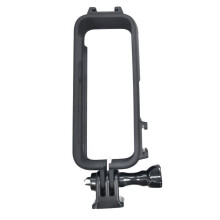 Telaio con gabbia per custodia protettiva X3, adattatore di montaggio con doppia slitta a freddo, accessori per action camera.
