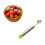 Cuillère à fruits Uclet Tableware, cuillère à pastèque créative, boule à fruits 1