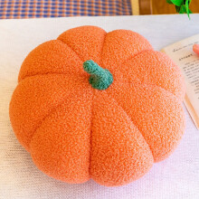 maxiaoxia Pumpakudde Halloween-leksakskudde Stickad ullstil Pumpa Vardagsrumssoffa Kudde för höstdekoration Thanksgiving Julklappar
