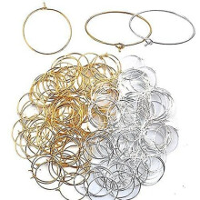 Wine glass markers, glass markers identification charms multi-colored drink identifiers for wine glasses champagne glasses