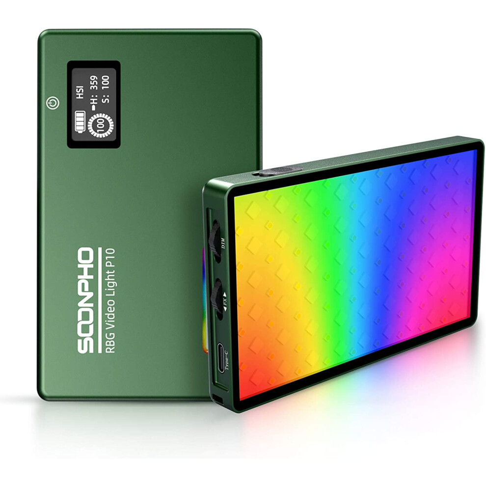 Rgb Video On-Camera 360 Full Color,Rechargeable 4400Mah Y(2500K-8500K,Cri 97+,980Lux) Light 9083649985007