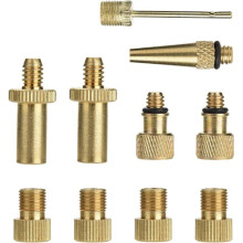 10 pcs bicycle pump valve adapters connectors, bicycle valve adapter on