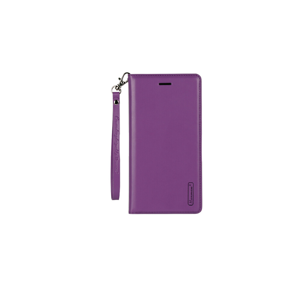 Stylish Wallet Case By Hanman - Compatible With Iphone 8 Plus Purple 9083649986059