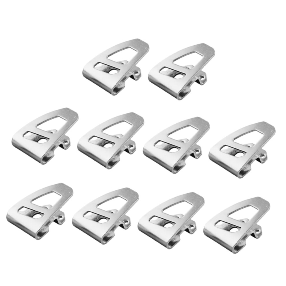 Belt Clip For Drill And Tool Belt Hook, Durable Steel, Secure Attachment, Quick Tool Access, 10Pcs 9164114650207