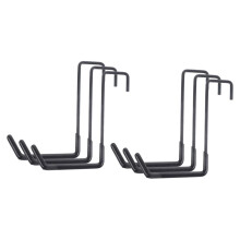 6pcs Heavy Duty Garage Wall Hooks SpaceSaving SShape Mount for Tools and Outdoor Storage