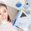 éponge de nettoyage magnétique double face Loopsun pour surfaces vitrées 1