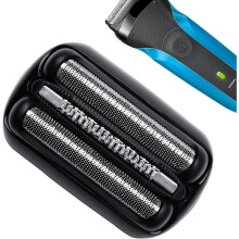 Vervangende scheerbladen voor Braun S3, compatibel met de Series 3 21B3010s3040s5409 scheerkoppen voor nat en droog gebruik.
