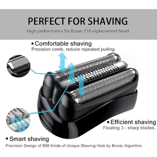 Braun S3 Ανταλλακτικές λεπίδες συμβατές με τις κεφαλές ξυρίσματος Series3 21B3010s3040s5409 για 1