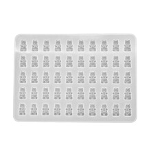 Molde de silicona con forma de oso para hacer caramelos, fudge, chocolate y gominolas.