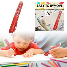 Zhouqiannn Pen fehértáblás marker, 50ml, nagy kapacitású, cserélhető maggal, olaj alapú, kompatibilis a hagyományos szárazon törölhető
