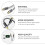 Optický audio kabel, 3metrový audio kabel samec-samec, flexibilní Toslink kabel 6