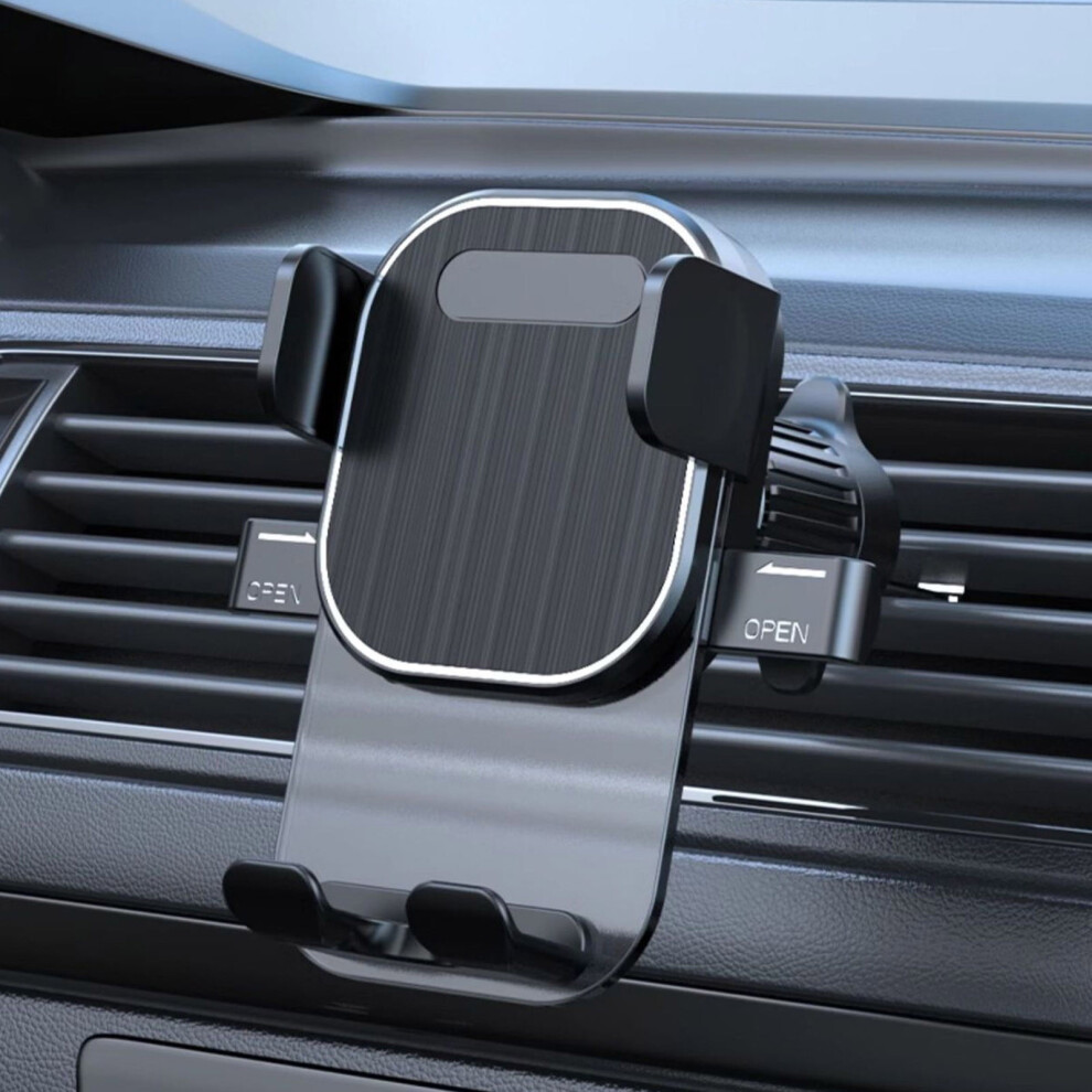 Car Phone Holder With Suction Cup, Universal Cell Phone Bracket Compatible With Car Vent, Clear For Navigation 9395123010335