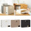 JZROCKER File Box Document Organizer Box File Storage Box Desktop Organizer for Office 2