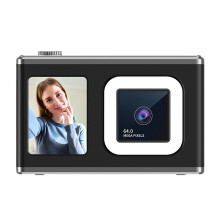 Penkiiy Digital Camera, 64MP FHD 1080P Camera for Kids with 16x Zoom Anti Shake, Kid Camera with Lanyard, Compact Small Camera for Kids Boys Girls