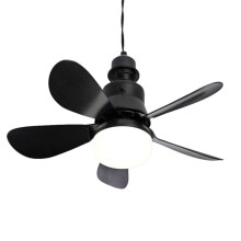 Poaug Fans on Sale Clearance Fan Light E27 Oval Fan Household Smart Ceiling Fan Light 30W 5 Fan Removable Bedroom Living Room B